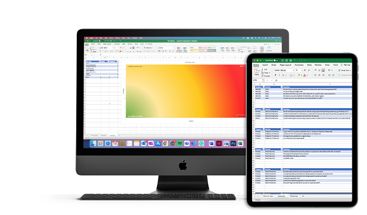 Cyber Security Toolkit - Heatmap Mockup V2 